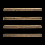 Rough Sawn Wood Box Beam Mantel - Rustic Fireplace Mantel - 5.5" x 6.5" x 80"