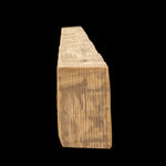 Hand Hewn Wood Box Beam Mantel - Rustic Fireplace Mantel - 6" x 10" x 70"
