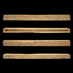Hand Hewn Wood Box Beam Mantel - Rustic Fireplace Mantel - 5.5" x 6.5" x 84"