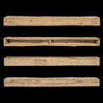 Hand Hewn Wood Box Beam Mantel - Rustic Fireplace Mantel - 5.5" x 6" x 72"