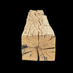 Hand Hewn Wood Mantel - Rustic Fireplace Mantel - 6.5" x 9" x 87"