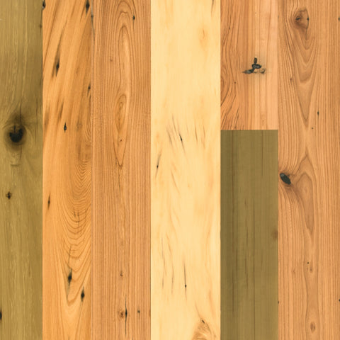 Antique Reclaimed Harvest Plank Flooring 3"-6" Wide - Matte Prefinish