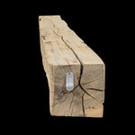 1455 - Hand Hewn Mantel - 7.5" x 7" x 66"