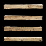 1448 - Rough Sawn Mantel - 8.5" x 9" x 86"