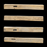 1446 - Rough Sawn Mantel - 7.5" x 8" x 67"