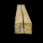 Hand Hewn Wood Mantel - Rustic Fireplace Mantel - 4" x 7" x 87"