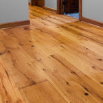 Antique Reclaimed Resawn Oak 4" Specified Width - Bona "Unfinished" Prefinish