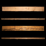 1153- Hand Hewn Mantel - 3" x 9" x 83"