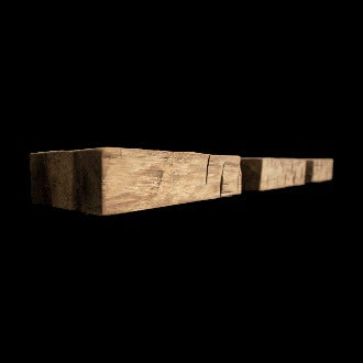 1256 - Hand Hewn Mantel - 6" x 15" x 85"