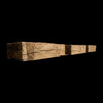 1257 - Hand Hewn Mantel - 6" x 15" x 89"