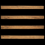 1271 - Rough Sawn Mantel - 5" x 5" x 77"