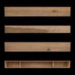 1300 - Custom White Oak Engineered Box Beam Mantel - 7.5" x 10" x 68"