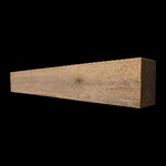 1300 - Custom White Oak Engineered Box Beam Mantel - 7.5" x 10" x 68"