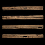 1353 - Hand Hewn Mantel - 6" x 5" x 66"